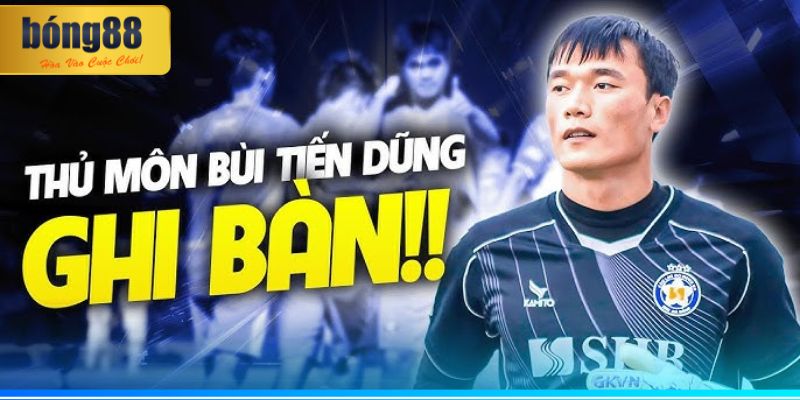 Thủ Môn Bùi Tiến Dũng Ghi Bàn: Giấc Mơ Trụ Hạng 5 thủ môn Bùi Tiến Dũng ghi bàn